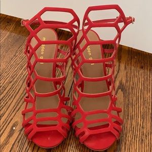 Madden Girl red heels